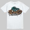 Adidas Samba OG Leopard Pack Collegiate Green DopeSkill T-Shirt Rare Breed Type Graphic Streetwear - White