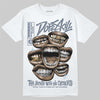 New Balance 9060 Arctic Grey DopeSkill T-Shirt The Mouth With No Droughts Graphic Streetwear - White