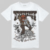 Jordan 1 Low OG “Mocha” DopeSkill T-Shirt Threat Graphic Streetwear - White 