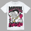 Dunk Low ‘Obsidian Fierce Pink’ DopeSkill T-Shirt Sorry I've Been Trappin Graphic Streetwear - White 