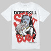 Jordan 6 “Reverse Infrared” DopeSkill T-Shirt Stay It Busy Graphic Streetwear - White