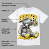 Vivid Sulfur 4s DopeSkill T-Shirt Sick Bear Graphic