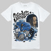 Air Foamposite One “International Blue” DopeSkill T-Shirt Stressless Graphic Streetwear - White