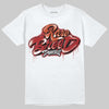 Nigel Sylvester x Air Jordan 4 ‘Brick by Brick’ DopeSkill T-Shirt Rare Breed Type Graphic Streetwear - White