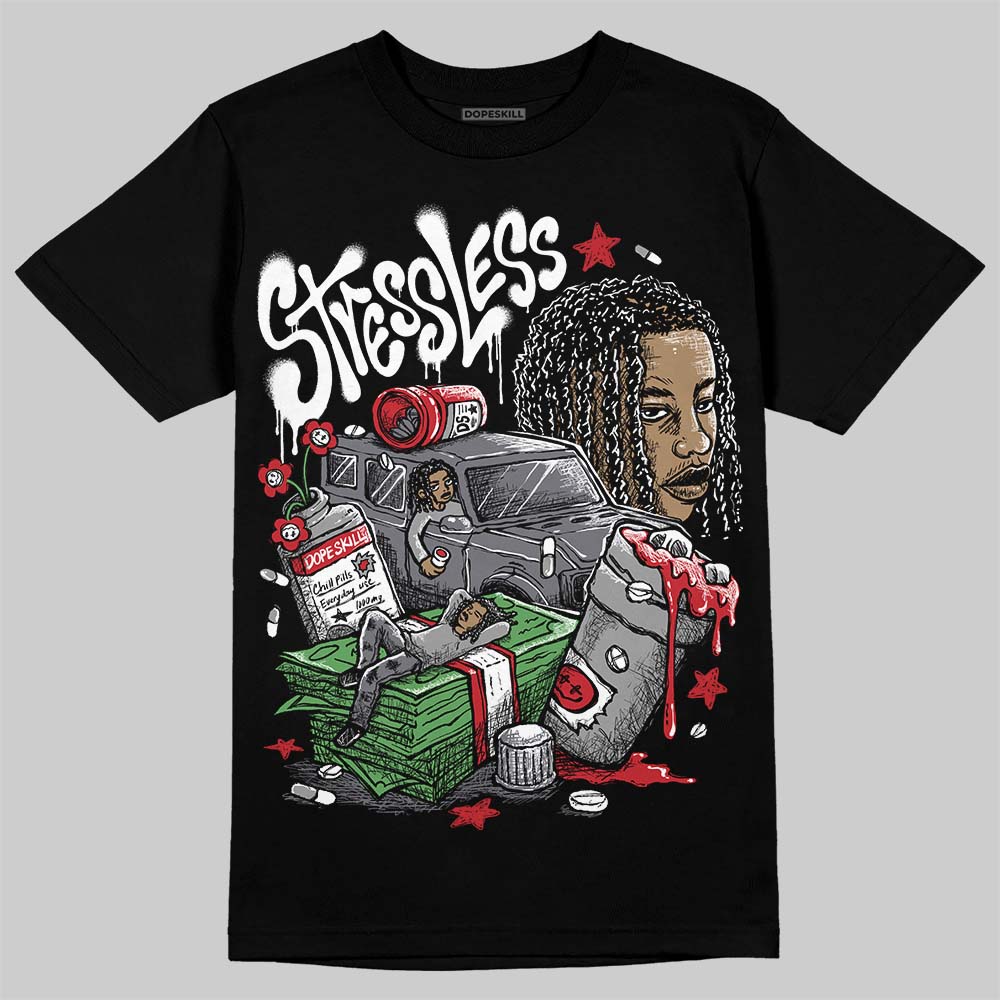 Jordan 3 “Cement Grey” DopeSkill T-Shirt Stressless Graphic Streetwear - Black