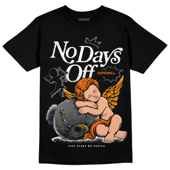 Jordan 3 Retro 'Fear Pack' DopeSkill T-Shirt New No Days Off Graphic Streetwear - Black