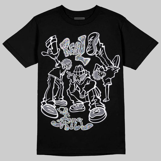 Jordan 11 Low CNY “Year of the Snake” DopeSkill T-Shirt Real Y2K Players Graphic Streetwear - Black