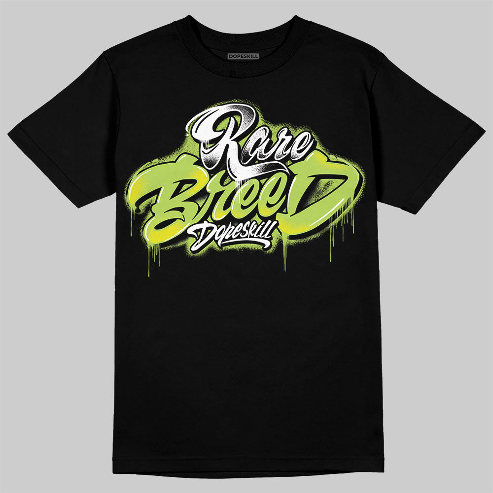 Jordan 13 Retro Bright Cactus DopeSkill T-Shirt Rare Breed Type Graphic Streetwear - Black