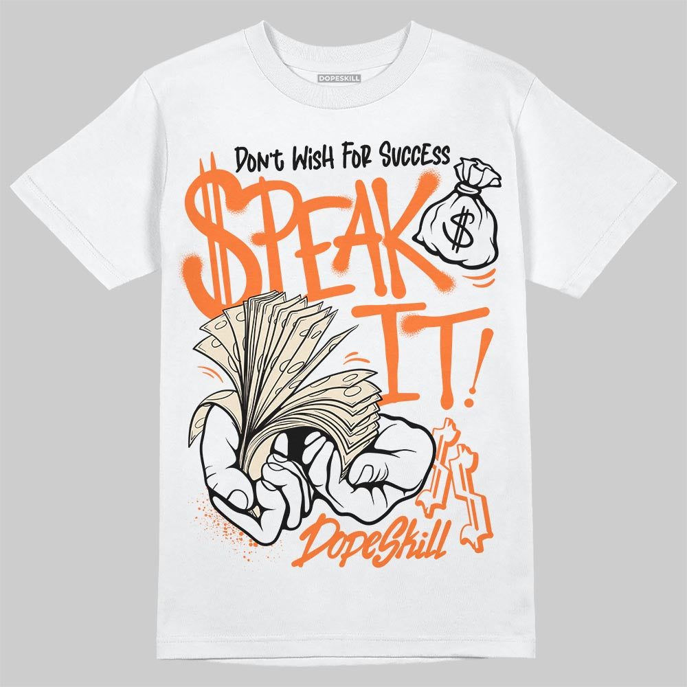 Jordan 3 “Starfish” DopeSkill T-Shirt Speak It Graphic Streetwear - White