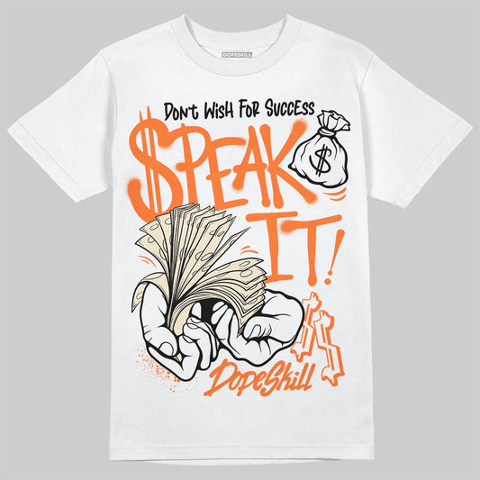 Jordan 3 “Starfish” DopeSkill T-Shirt Speak It Graphic Streetwear - White