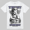Jordan 4 Retro Lakers DopeSkill T-Shirt Trust No One Graphic Streetwear - White 