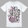 Dunk Low LX Pink Foam DopeSkill T-Shirt No Days Off Graphic Streetwear - White