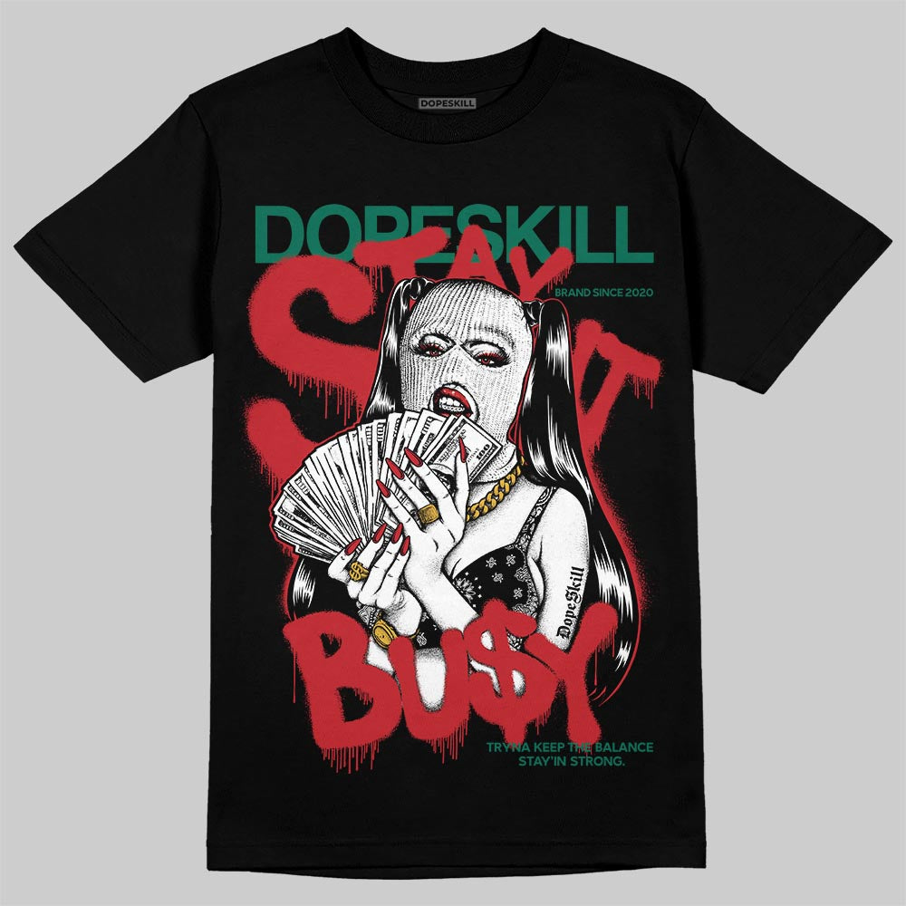 Jordan 3 Mexico 'El Vuelo' DopeSkill T-Shirt Stay It Busy Graphic Streetwear - Black