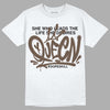 Jordan 1 Retro High OG Palomino DopeSkill T-Shirt Queen Graphic Streetwear - White