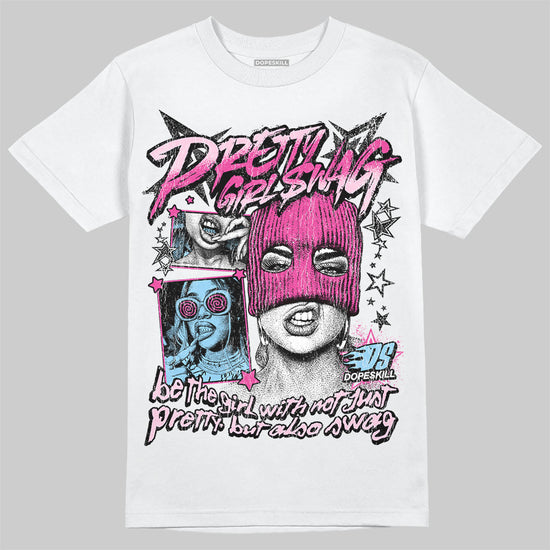 Jordan 6 “Doernbecher” DopeSkill T-Shirt Pretty Girl Swag Graphic Streetwear - White