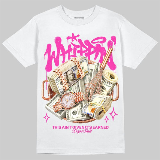 Dunk Low GS 'Triple Pink' DopeSkill T-Shirt Whippin Graphic Streetwear - White