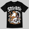 Jordan 14 Golf "US Open" DopeSkill T-Shirt Stay Busy Graphic Streetwear - Black