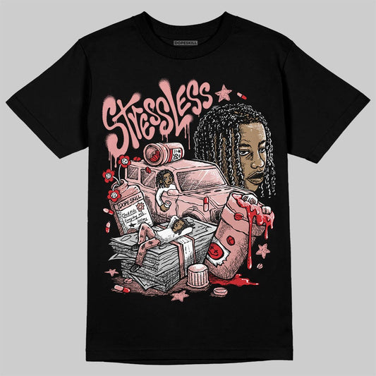 Jordan 40 “Dusty Rose” DopeSkill T-Shirt Stressless Graphic Streetwear - black