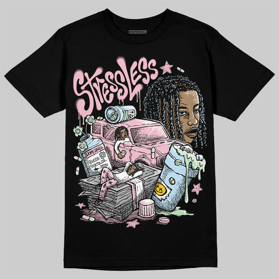 Jordan 4 Retro Valentine's Day (2026) (GS) DopeSkill T-Shirt Stressless Graphic Streetwear - Black