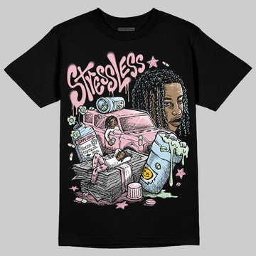 Jordan 4 Retro Valentine's Day (2026) (GS) DopeSkill T-Shirt Stressless Graphic Streetwear - Black