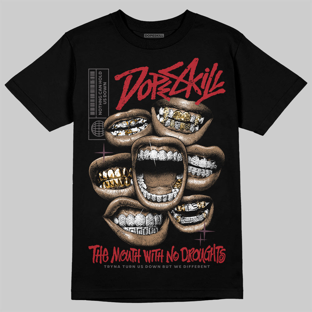 New Balance 1906R Silver Classic Crimson DopeSkill T-Shirt The Mouth With No Droughts Graphic Streetwear - Black