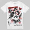 Jordan 4 Retro Toro Bravo DopeSkill T-Shirt Certified Lover Graphic Streetwear - White