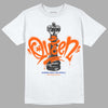 Dunk Low Futura Orange Blaze DopeSkill T-Shirt Queen Chess Graphic Streetwear - White