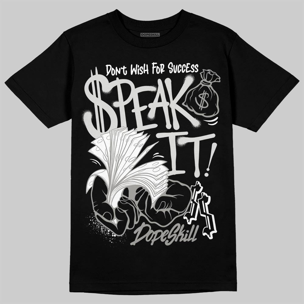 Jordan 3 Retro Pure Money DopeSkill T-Shirt Speak It Graphic Streetwear - Black