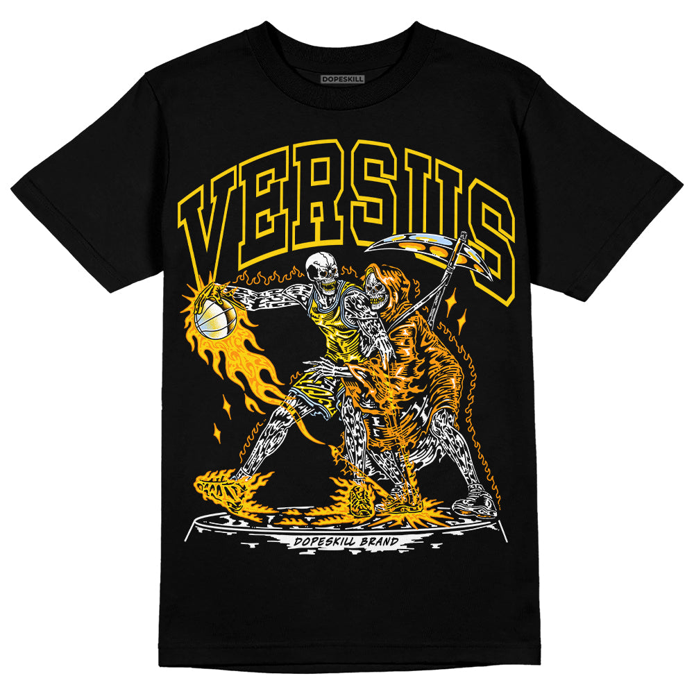 Jordan 6 “Yellow Ochre” DopeSkill T-Shirt VERSUS Graphic Streetwear - Black