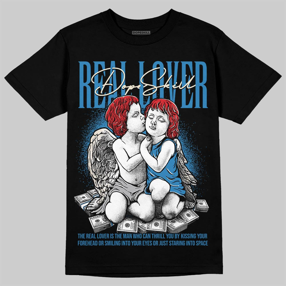 Jordan 3 Retro OG Rare Air DopeSkill T-Shirt Real Lover Graphic Streetwear - Black
