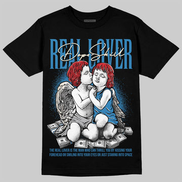 Jordan 3 Retro OG Rare Air DopeSkill T-Shirt Real Lover Graphic Streetwear - Black