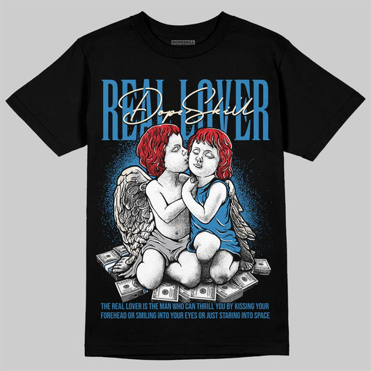 Jordan 3 Retro OG Rare Air DopeSkill T-Shirt Real Lover Graphic Streetwear - Black