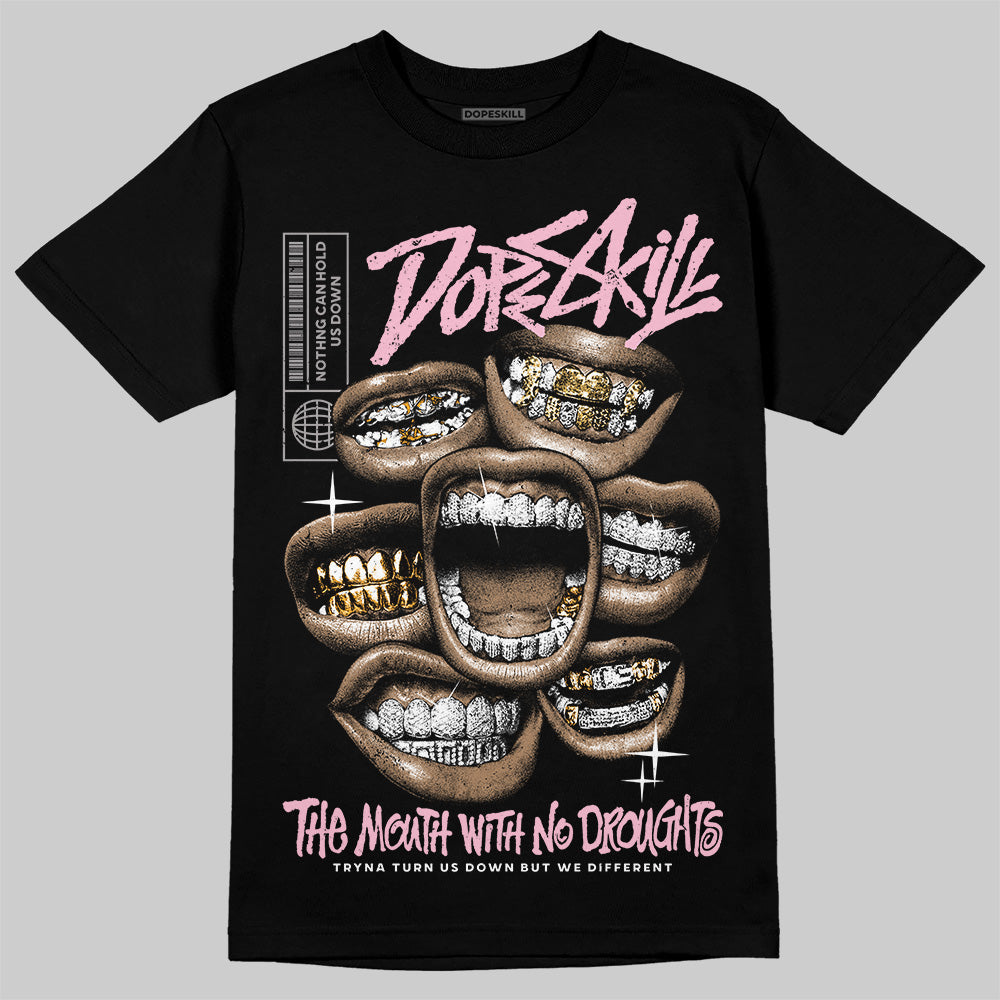 Jordan 3 “Wings” DopeSkill T-Shirt The Mouth With No Droughts Graphic Streetwear - Black