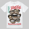 Jordan 5 ‘El Grito’ DopeSkill T-Shirt The Mouth With No Droughts Graphic Streetwear - White