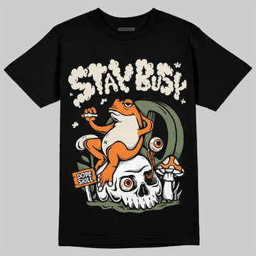 Jordan 4 Retro OG SP Undefeated (2025) DopeSkill T-Shirt Stay Busy Graphic Streetwear - Black