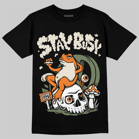 Jordan 4 Retro OG SP Undefeated (2025) DopeSkill T-Shirt Stay Busy Graphic Streetwear - Black