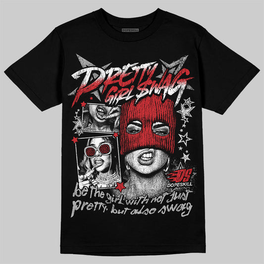 Jordan 3 OG “Black Cement” DopeSkill T-Shirt Pretty Girl Swag Graphic Streetwear - Black