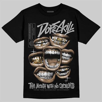 New Balance 2002R ‘Steel Orca’ DopeSkill T-Shirt The Mouth With No Droughts Graphic Streetwear - Black