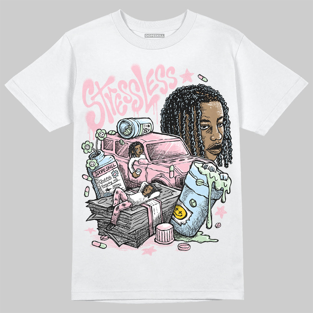 Jordan 4 Retro Valentine's Day (2026) (GS) DopeSkill T-Shirt Stressless Graphic Streetwear - White