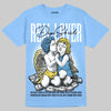 Vans Knu Stack Vintage Satin Dream Blue DopeSkill Blue T-shirt Real Lover Graphic Streetwear