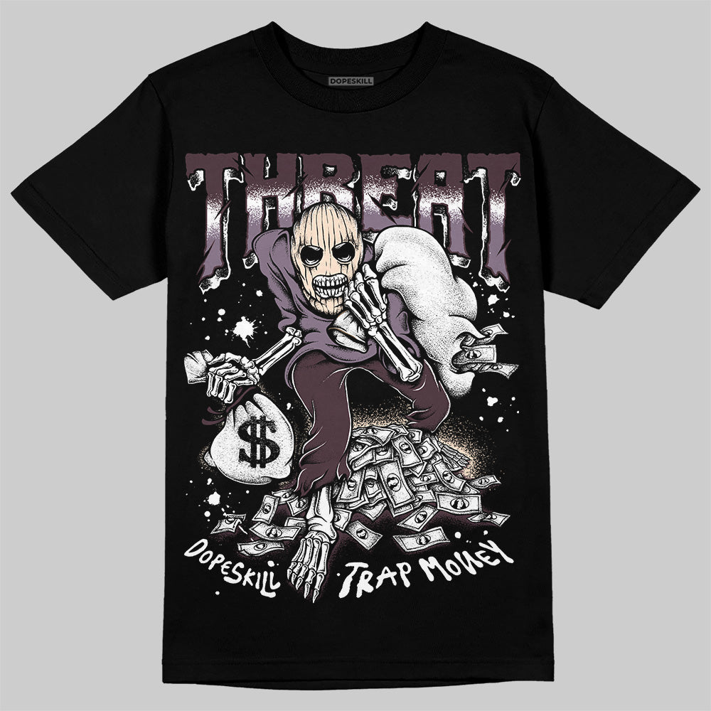 A Ma Maniére x Air Jordan 3 "Burgundy Crush" DopeSkill T-Shirt Threat Graphic Streetwear - Black