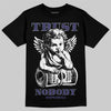 Jordan 4 Retro Lakers DopeSkill T-Shirt Trust No One Graphic Streetwear - Black