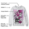 Hyper Violet 4s DopeSkill Sweatshirt Side Hustle Graphic