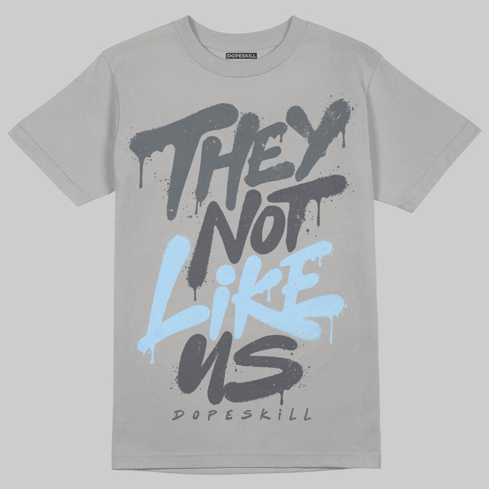Jordan 5 Retro Wolf Grey (2026) DopeSkill T-Shirt They Not Like Us Graphic Streetwear - Gravel