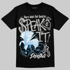 Jordan 10 OG “Steel” DopeSkill T-Shirt Speak It Graphic Streetwear - Black