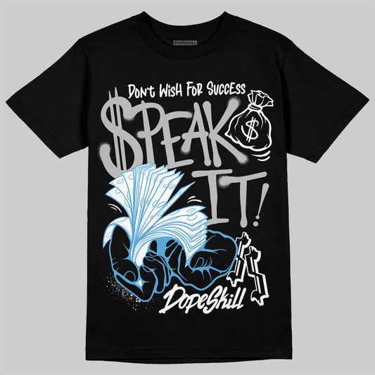 Jordan 10 OG “Steel” DopeSkill T-Shirt Speak It Graphic Streetwear - Black