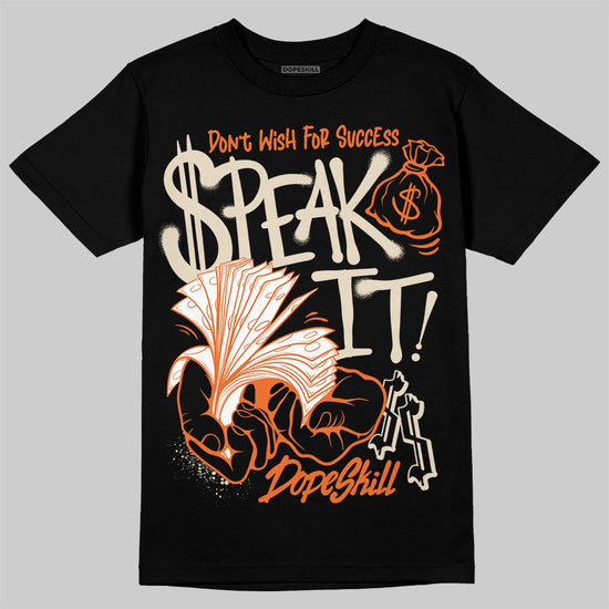 Jordan 3 “Starfish” DopeSkill T-Shirt Speak It Graphic Streetwear - Black