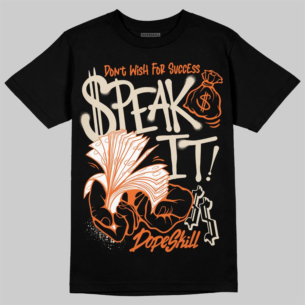Jordan 3 “Starfish” DopeSkill T-Shirt Speak It Graphic Streetwear - Black