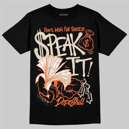 Jordan 3 “Starfish” DopeSkill T-Shirt Speak It Graphic Streetwear - Black