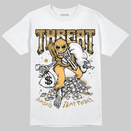 Jordan 6 “Pearl” DopeSkill T-Shirt Threat Graphic Streetwear - White